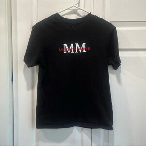 Mickey & Minnie black short sleeve tshirt